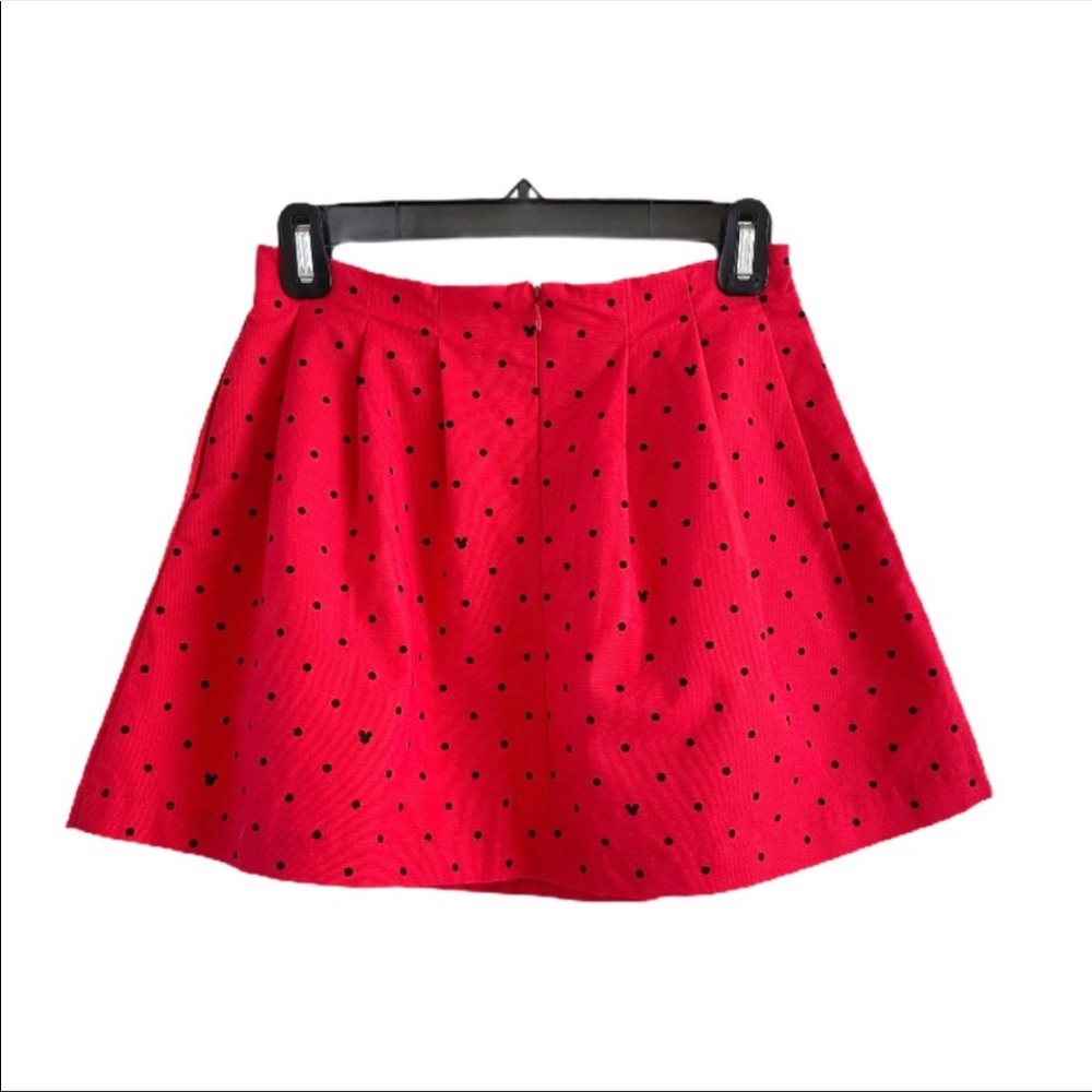 Oh My Disney Mickey Mouse Pleated Skirt Red Size S